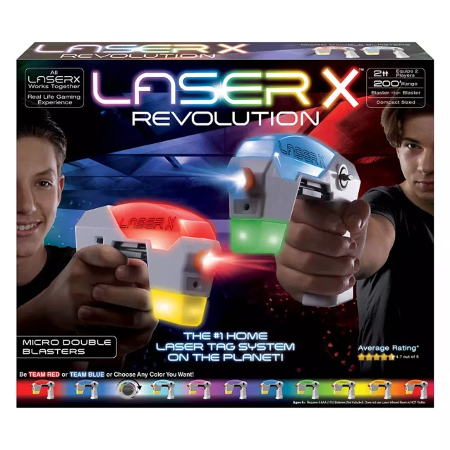 Ігровий набір для лазерних боїв - LASER X REVOLUTION MICRO ДЛЯ ДВОХ ГРАВЦІВ - 2