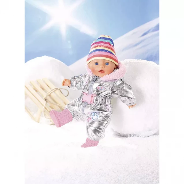 Одяг для ляльки Baby Born Зимовий костюм делюкс (826942) - 4