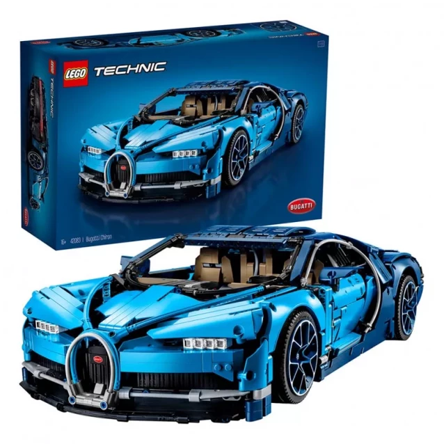 Конструктор LEGO Technic Автомобиль Bugatti Chiron (42083) - 8