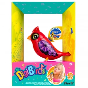 Інтерактивна пташка DigiBirds Червоний Кардинал (88603) дитяча іграшка