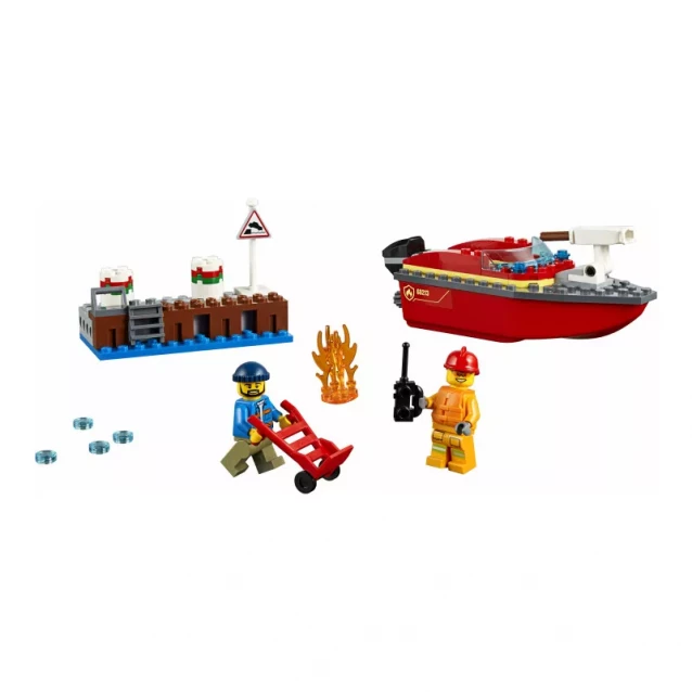 Конструктор LEGO City Пожар На Причале (60213) - 2