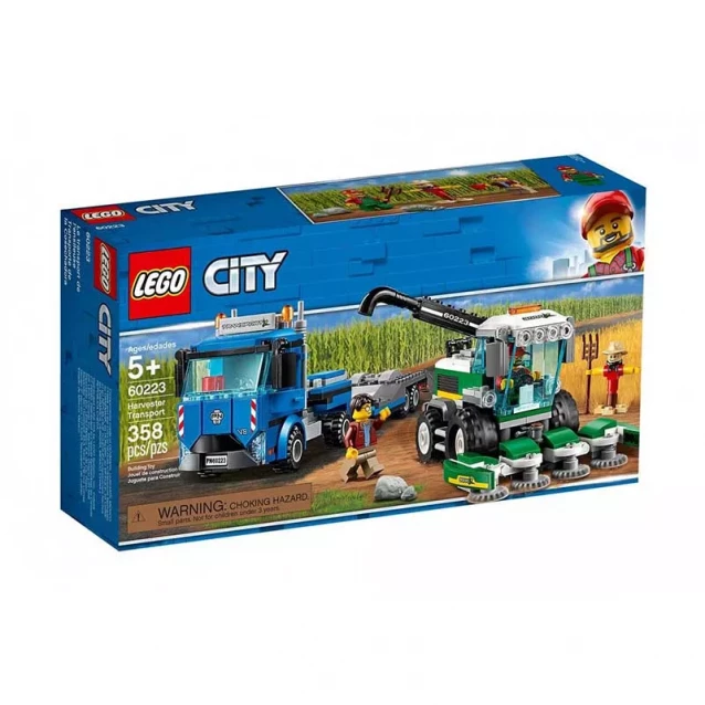 Конструктор LEGO City Кормоуборочный Комбайн (60223) - 4