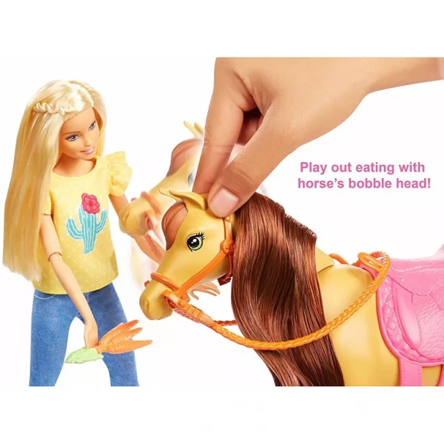 MATTEL BARBIE COLLECTOR Набор Barbie "Верховая езда и объятия" - 4