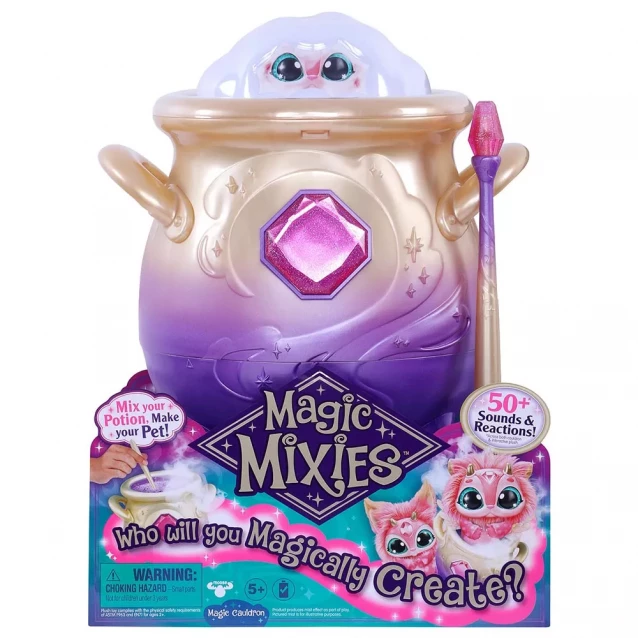 Игровой набор Magic Mixies Волшебный котелок розовый (122584) - 1