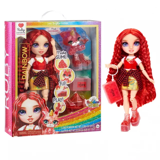 Кукла Rainbow High Classic Руби со слаймом (120179) - 1
