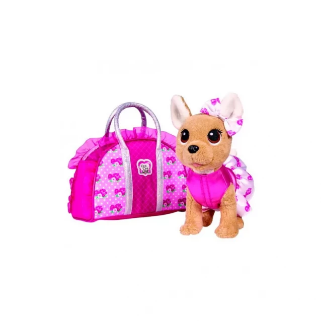 CCL Собачка Чихуахуа. Розовая. мода с сумочкой, 3+ - 1