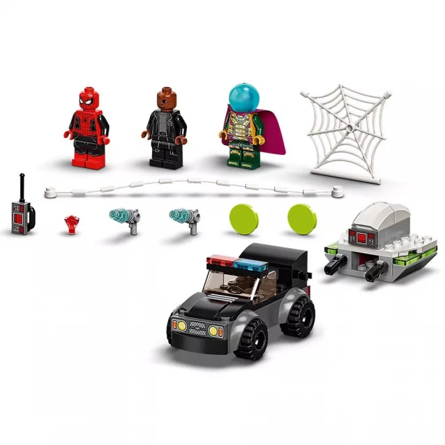 Конструктор LEGO Super Heroes Marvel Человек-паук против атаки дронов Мистерио (76184) - 6