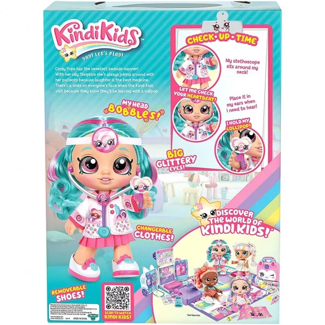 Кукла Kindi Kids Fun Time Friends Доктор Синди Попс (50036) - 3