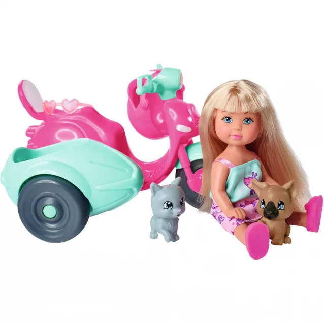 Кукла Steffi & Evi Путешествие на скутере с друзьями (5733566) - 2