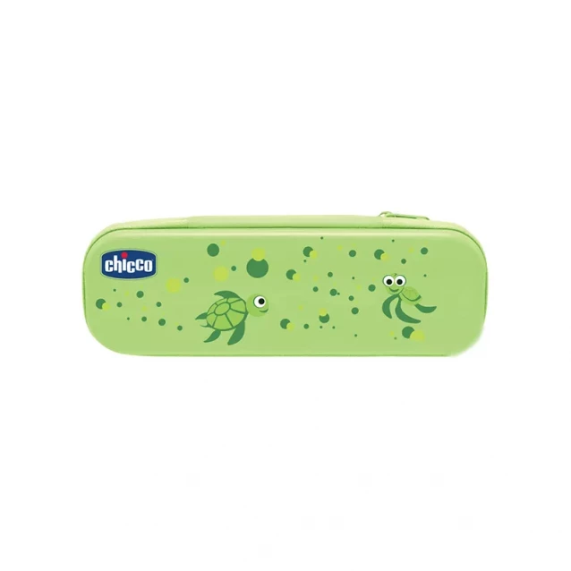 CHICCO Дорожный набор: щетка зубная + паста (зеленая) - 2