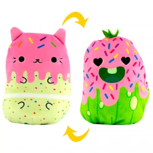 Мягкая игрушка Cats Vs Pickles Котик и Огурец Сладости 2 в 1 15 см (CVP2200-6) детская игрушка