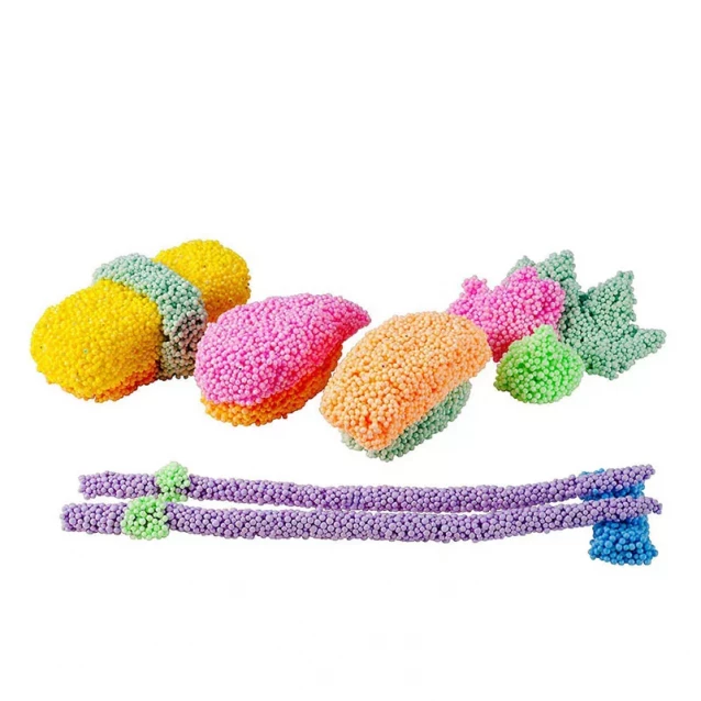 Набор шарикового пластилина Play Foam - РАДУГА (8 цветов) - 4