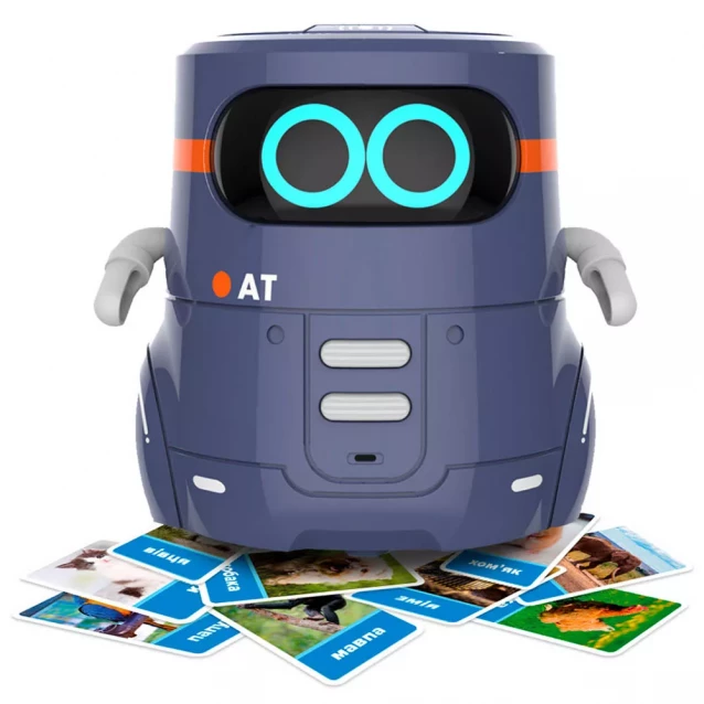 Интерактивный робот AT-ROBOT 2 с сенсорным управлением темно-фиолетовый (AT002-02-UKR) - 4
