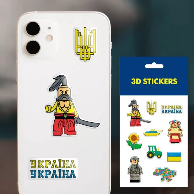 3D стикеры Tattooshka Украинский конструктор (SB-11) - 2