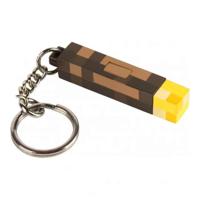 JINX Брелок Minecraft 3D Light-Up Torch Keychain (Each)-Each-MultiColor - 1