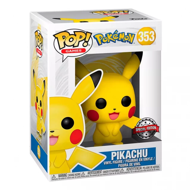 Фигурка Funko Pop! Pokemon Пикачу 9,6 см (31528) - 3
