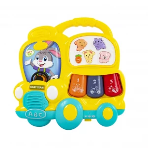 Іграшка музична "Веселий автобус" для малюків