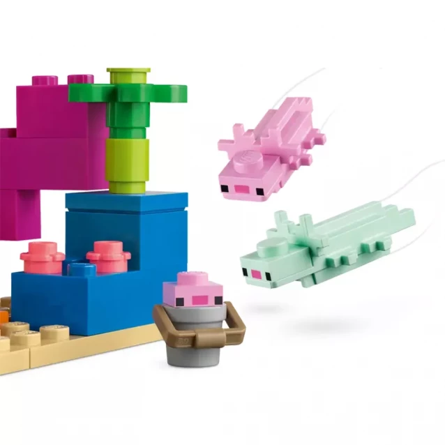 Конструктор LEGO Minecraft Дім-Аксолотль (21247) - 5