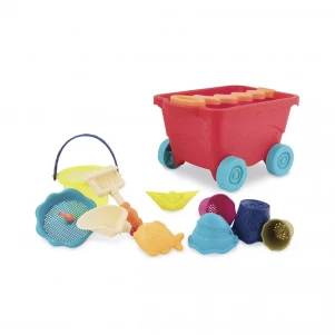 Набор для игры с песком и водой Battat Тележка Манго (BX1594Z) для малышей