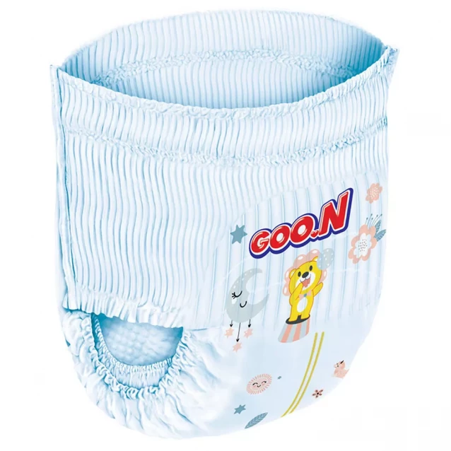 Трусики-підгузки GOO.N Premium Soft для дітей 18-30 кг (розмір 7(3XL), унісекс, 22 шт) - 3