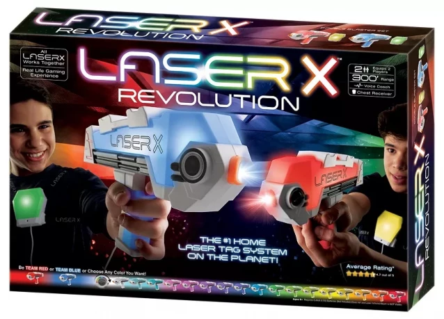LASER X Игровой набор для лазерных боев - LASER X REVOLUTION ДЛЯ ДВУХ ИГРОКОВ - 2