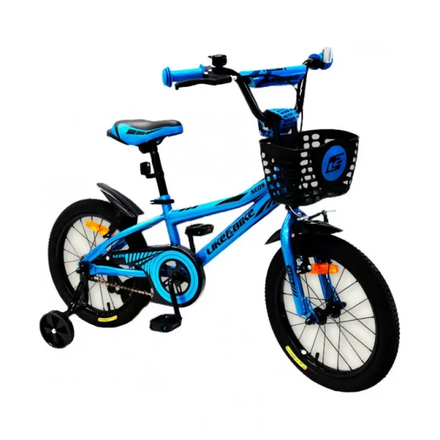 LIKE2BIKE Neos Велосипед дитячий 2-х коліс.20'' (синій) - 1