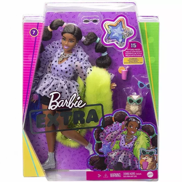 Лялька Barbie Extra з хвостиками з резинками (GXF10) - 3