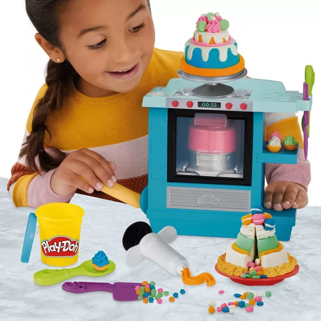 Набор для творчества с пластилином Play-Doh Духовка для виготовлення випічки (F1321) - 5