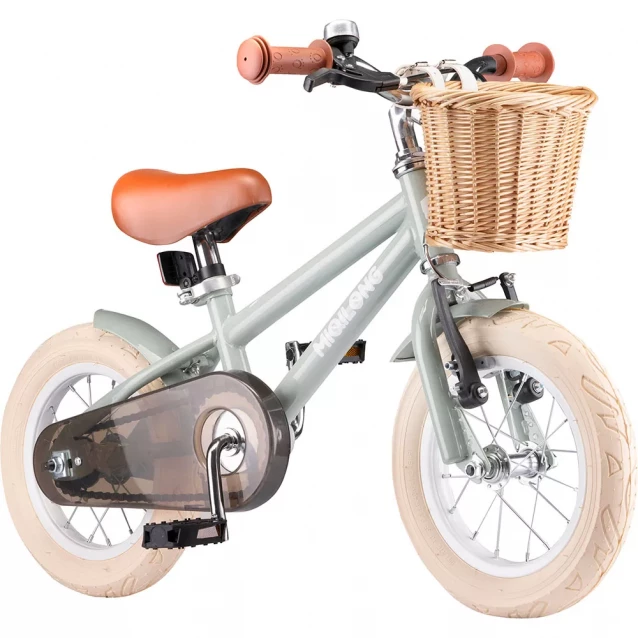 Детский велосипед Miqilong RM 12" Оливковый (ATW-RM12-OLIVE) - 1