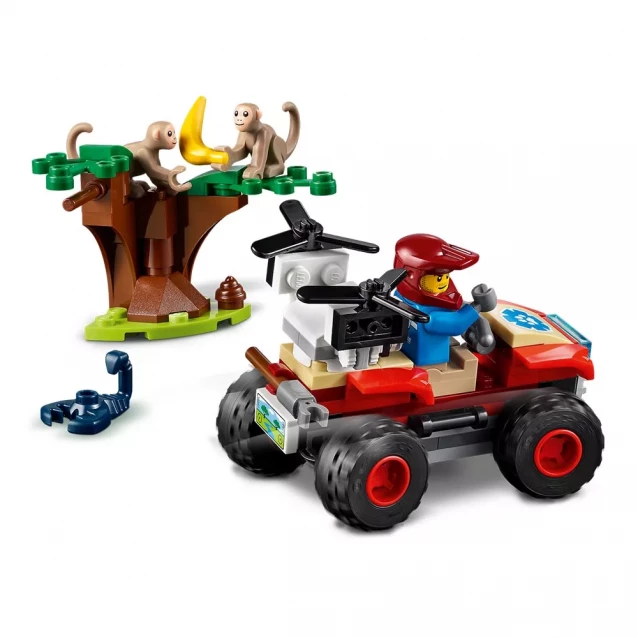 Конструктор LEGO Квадроцикл для порятунку диких тварин (60300) - 5