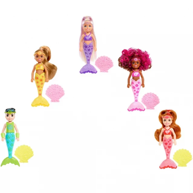 Лялька Barbie Color Reveal Веселкові русалоньки в асортименті (HCC75) - 2