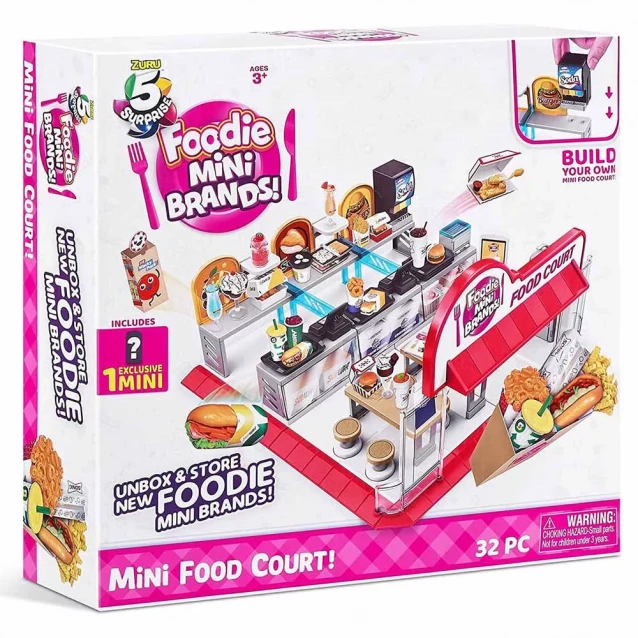 Игровой набор Mini Brands Foodie Фуд-корт (77263) - 3