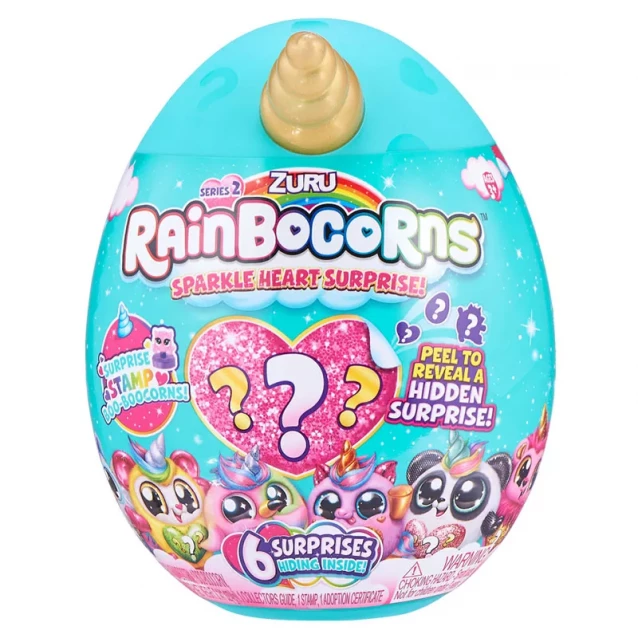 Мягкая игрушка-сюрприз Rainbocorn-D (серія Sparkle Heart Surprise 2) - 1