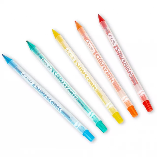 CRAYOLA Silly Scents Набір олівців "Твіст", що викручуються (washable) з ароматом, 12 шт 256357.024 - 2