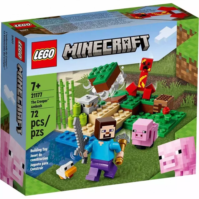 Конструктор Lego Minecraft Пастка Кріпера (21177) - 1