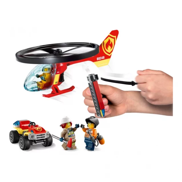 Конструктор LEGO City Пожежний рятувальний вертоліт (60248) - 4