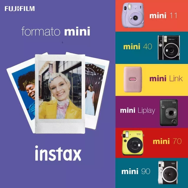 Касети Fujifilm Colorfilm Instax Mini Blue Frame WW 1 (16537055) - 7