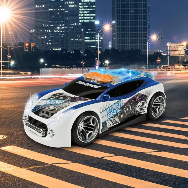 ROAD RIPPERS Игровая автомодель - Blizzard White (движение, световые и звуковые эффекты), батарейки в компл. - 8