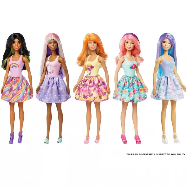 MATTEL BARBIE Лялька "Кольорове перевтілення" Barbie, cерія 3 в ас. - 2