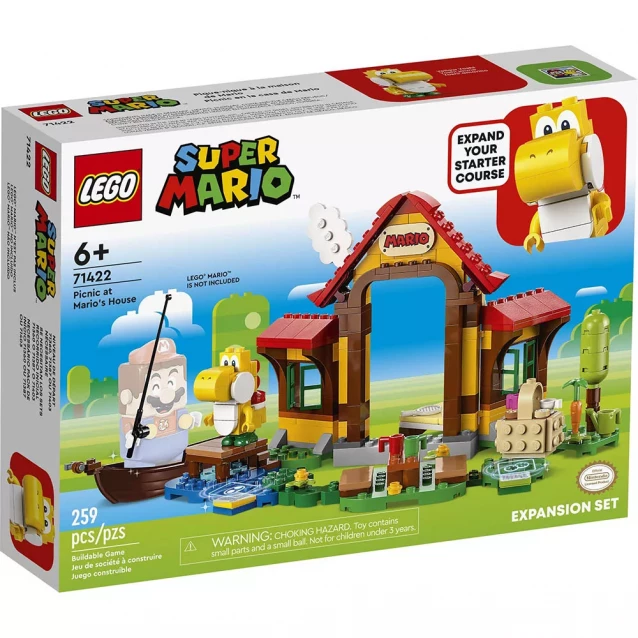 Конструктор LEGO Super Mario Пікнік у будинку Маріо (71422) - 1