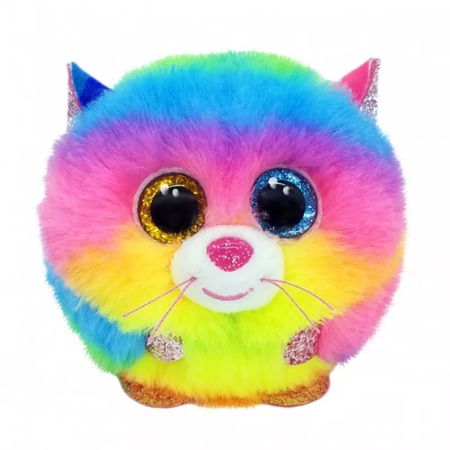 Детская игрушка мягконабивная PUFFIES 42520 Радужный котенок "GIZMO" - 1