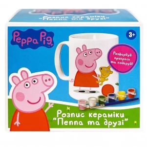 Набір для творчості Peppa Pig Розпис кераміки Пеппа та друзі (122822) дитяча іграшка