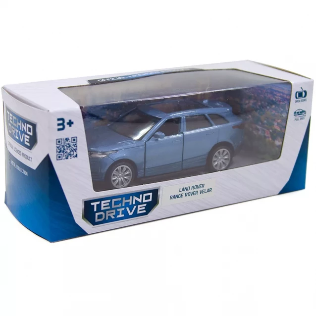 Автомодель TechnoDrive Land Rover Range Rover Velar синя (250308) - 12