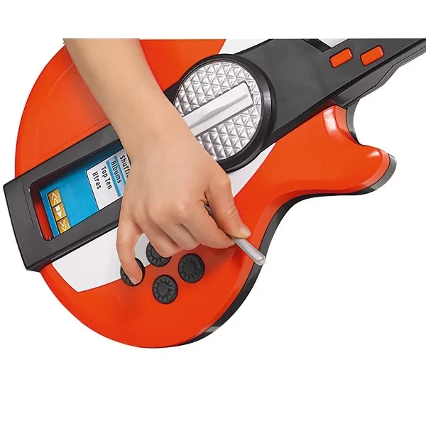 SIMBA TOYS Музыкальный инструмент Гитара с разъемом для MP3-плеера, 8 муз. эффектов, 66 см, 6 - 4