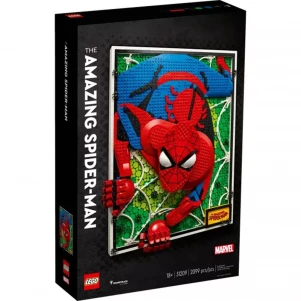 Конструктор Lego Art Marvel Дивовижна Людина-Павук (31209) ЛЕГО АРТ
