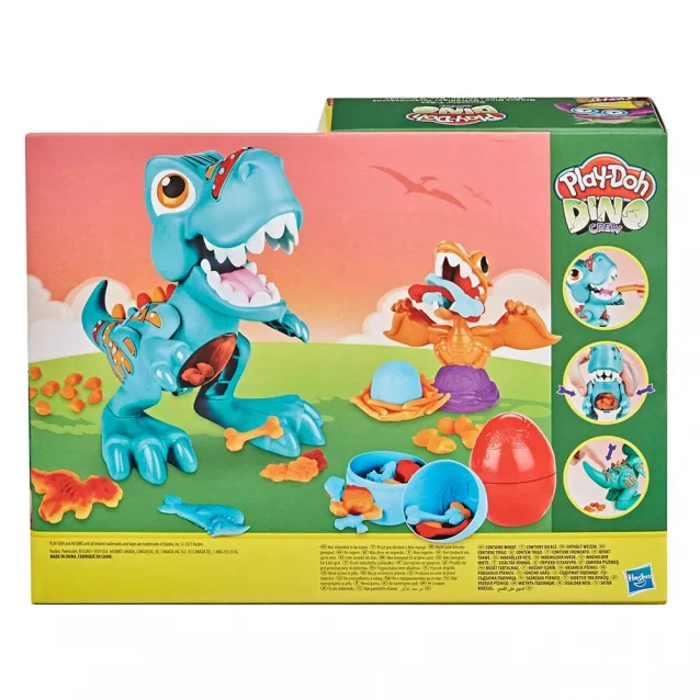 Набір пластиліну Play-Doh Тірекс (F1504) - 2