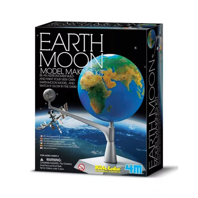 Астрономическая модель "Земля-Луна" своими руками 4M KidzLabs (00-03241) - 1