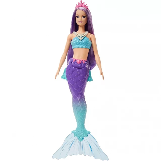 Кукла Barbie Dreamtopia Русалка с пурпурными волосами (HGR10) - 1