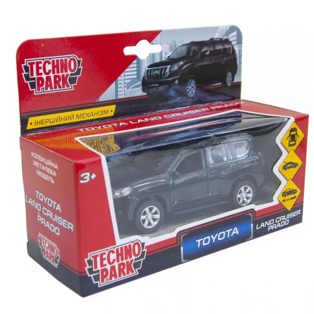 Автомодель TECHNOPARK Toyota Prado (PRADO-BK(FOB)) - 5