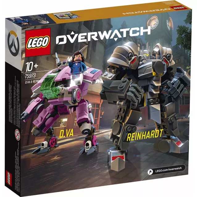 Конструктор LEGO Overwatch D.Va і Рейнгардт (75973) - 2